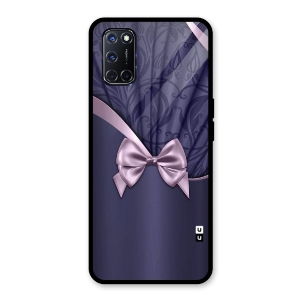 Pink Ribbon Glass Back Case for Oppo A52