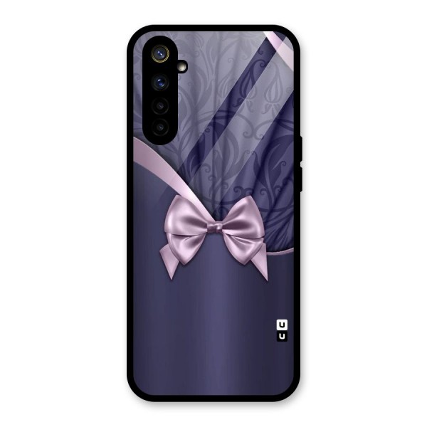 Pink Ribbon Glass Back Case for Realme 6