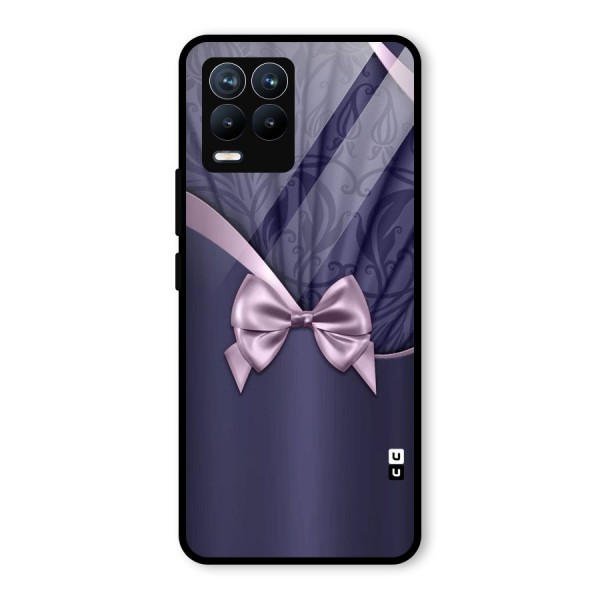 Pink Ribbon Glass Back Case for Realme 8