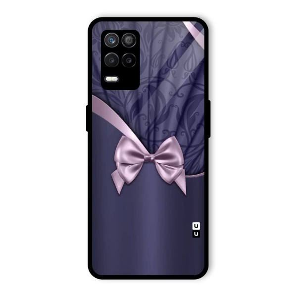 Pink Ribbon Glass Back Case for Realme 9 5G