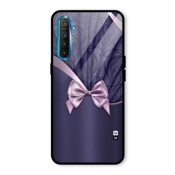 Pink Ribbon Glass Back Case for Realme XT