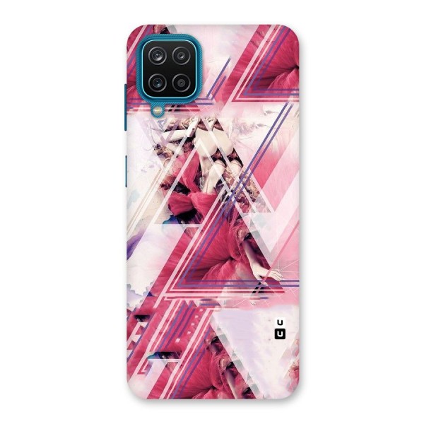 Pink Rose Abstract Back Case for Galaxy F12