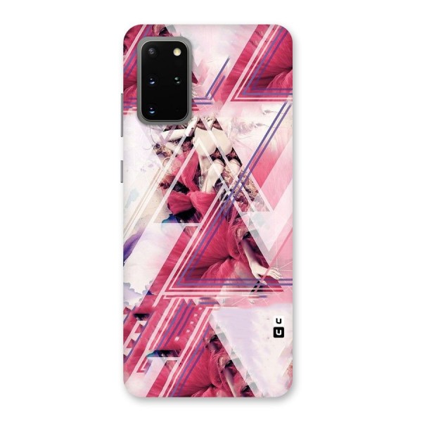 Pink Rose Abstract Back Case for Galaxy S20 Plus