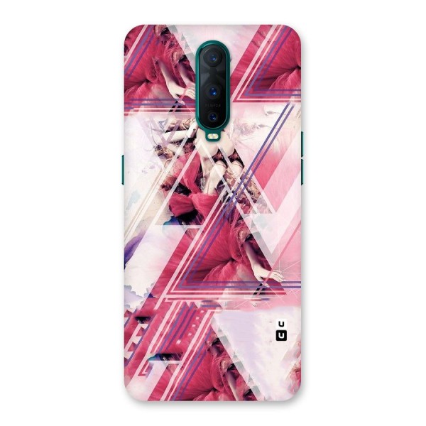 Pink Rose Abstract Back Case for Oppo R17 Pro