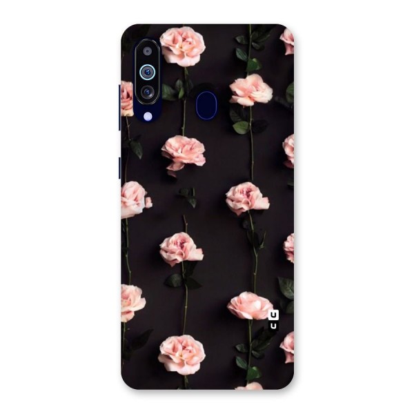 Pink Roses Back Case for Galaxy A60