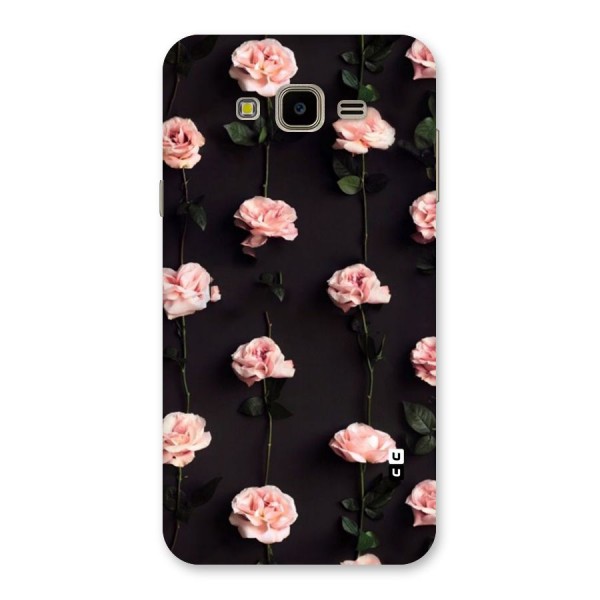 Pink Roses Back Case for Galaxy J7 Nxt