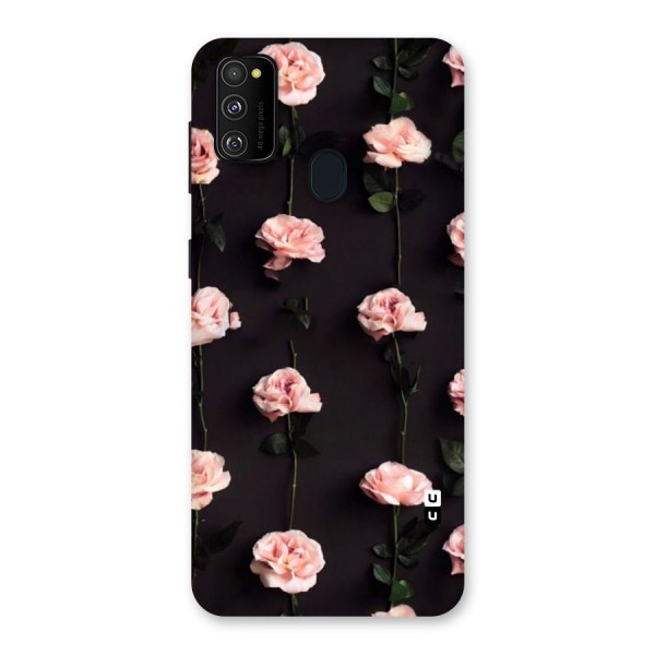 Pink Roses Back Case for Galaxy M21