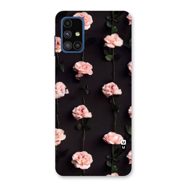 Pink Roses Back Case for Galaxy M51