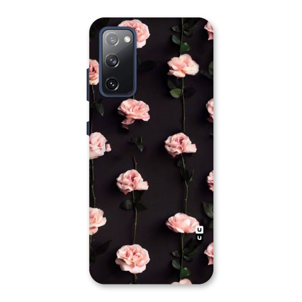 Pink Roses Back Case for Galaxy S20 FE