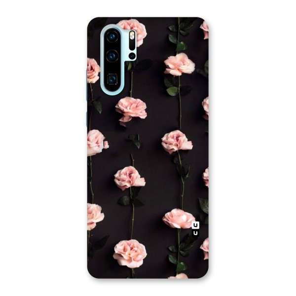 Pink Roses Back Case for Huawei P30 Pro