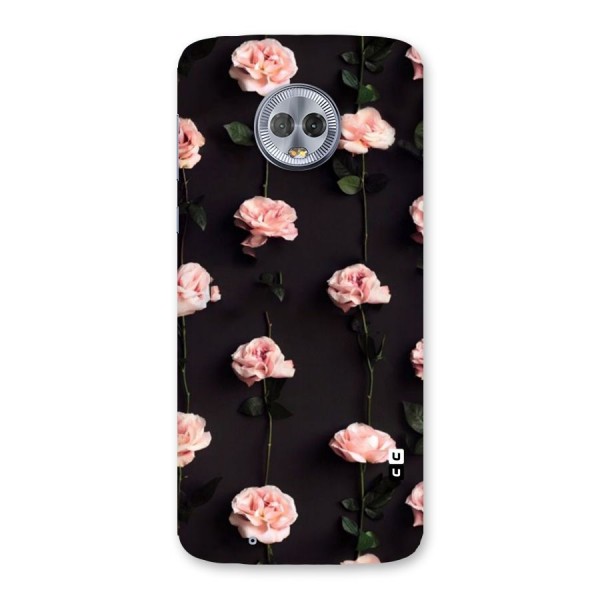 Pink Roses Back Case for Moto G6