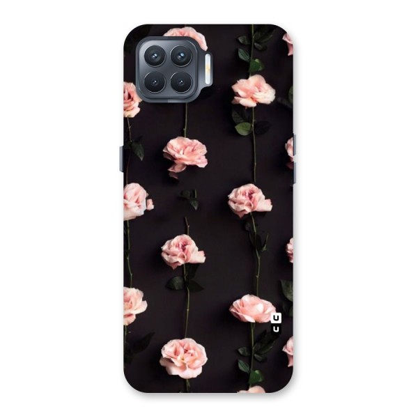 Pink Roses Back Case for Oppo F17 Pro