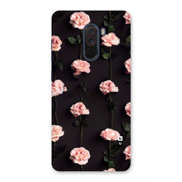 Pink Roses Back Case for Poco F1