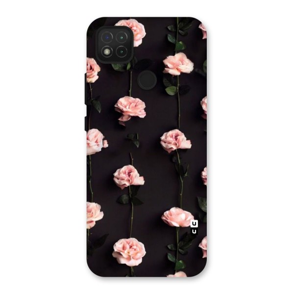 Pink Roses Back Case for Redmi 9