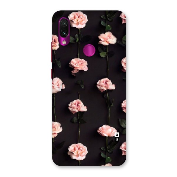 Pink Roses Back Case for Redmi Note 7 Pro