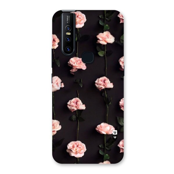 Pink Roses Back Case for Vivo V15