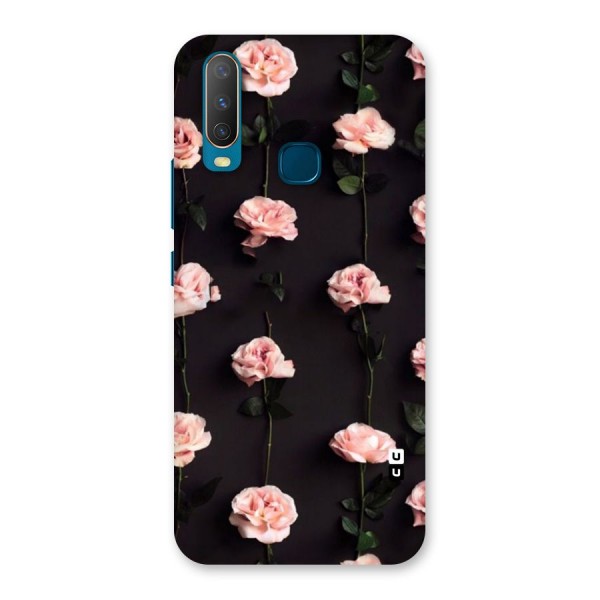 Pink Roses Back Case for Vivo Y15