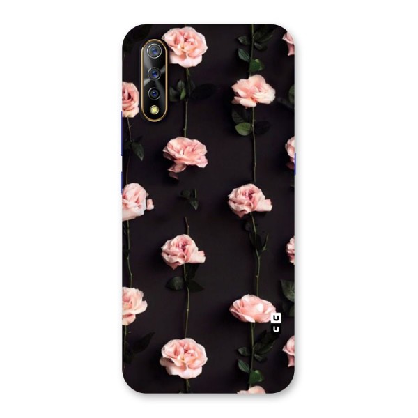 Pink Roses Back Case for Vivo Z1x