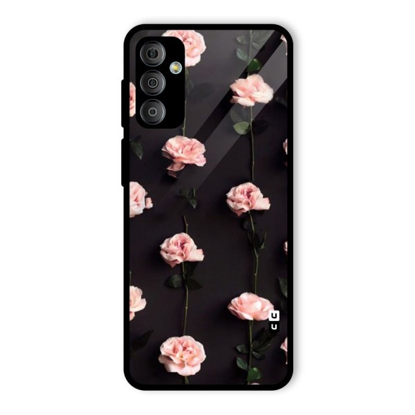 Pink Roses Glass Back Case for Galaxy F23