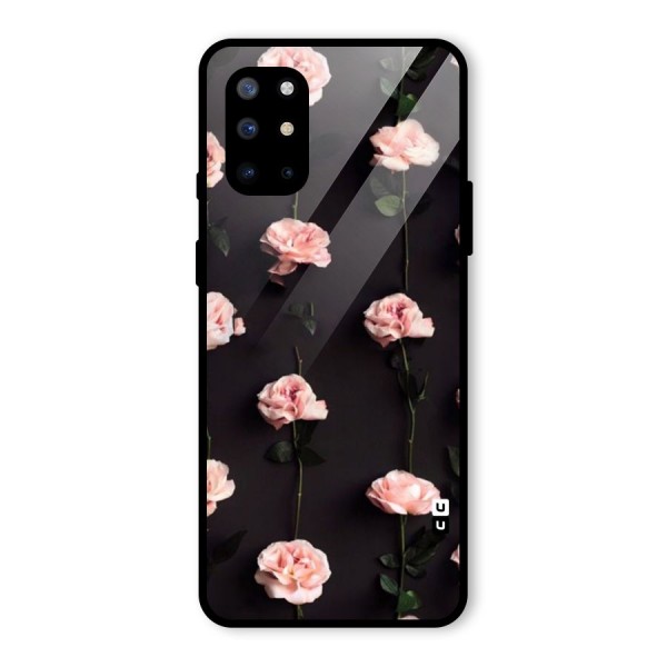 Pink Roses Glass Back Case for OnePlus 8T