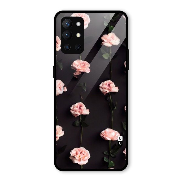 Pink Roses Glass Back Case for OnePlus 9R