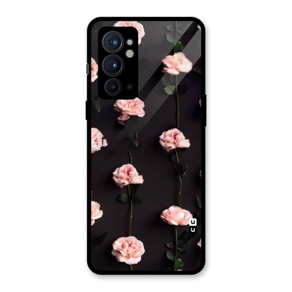 Pink Roses Glass Back Case for OnePlus 9RT 5G