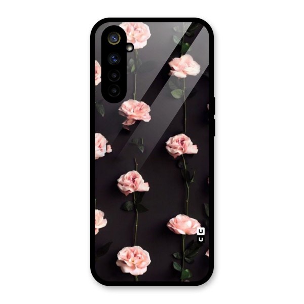 Pink Roses Glass Back Case for Realme 6