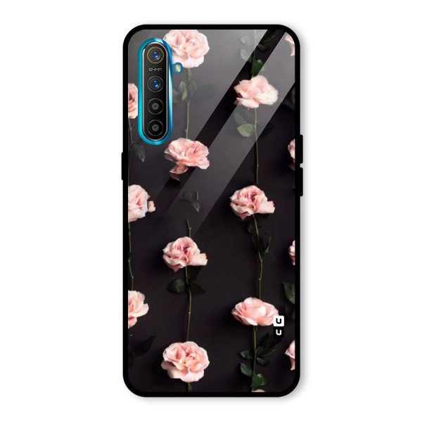 Pink Roses Glass Back Case for Realme XT