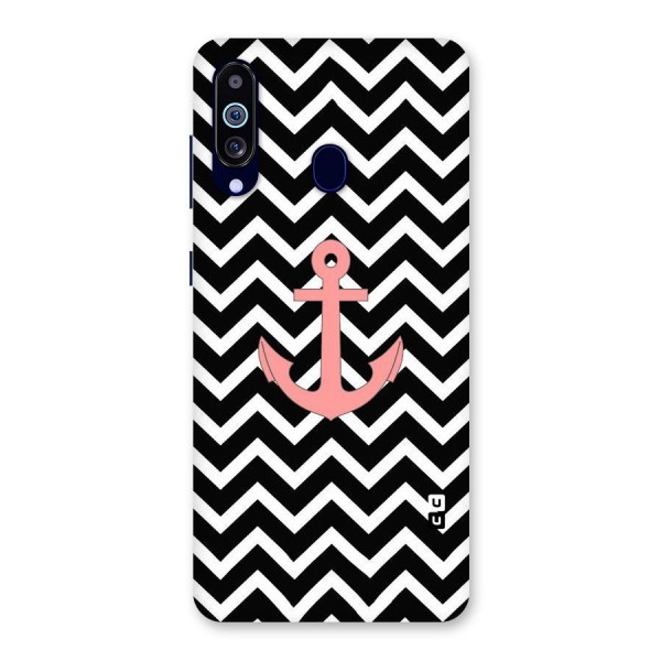 Pink Sailor Back Case for Galaxy A60