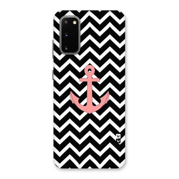 Pink Sailor Back Case for Galaxy S20