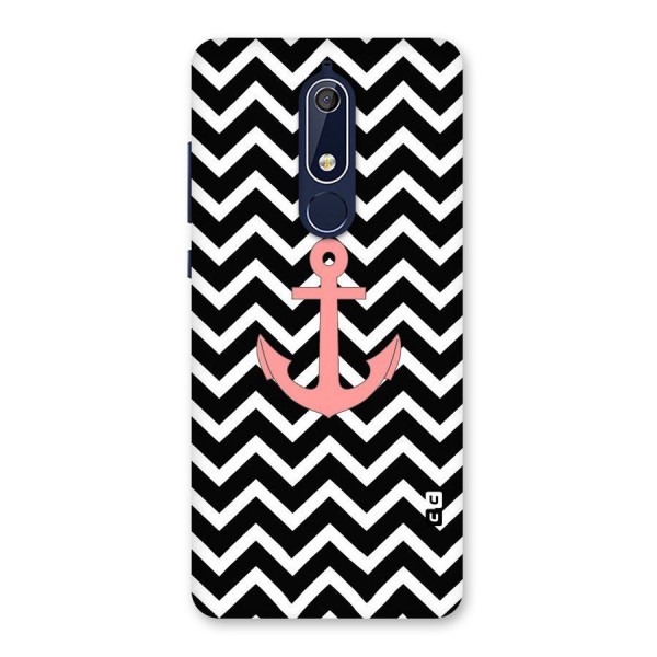 Pink Sailor Back Case for Nokia 5.1