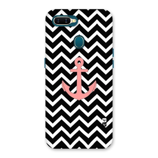 Pink Sailor Back Case for Oppo A7