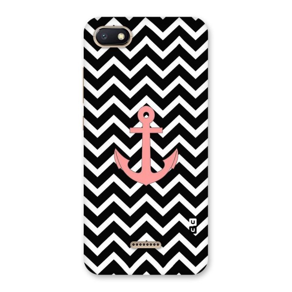 Pink Sailor Back Case for Redmi 6A