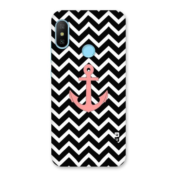 Pink Sailor Back Case for Redmi 6 Pro