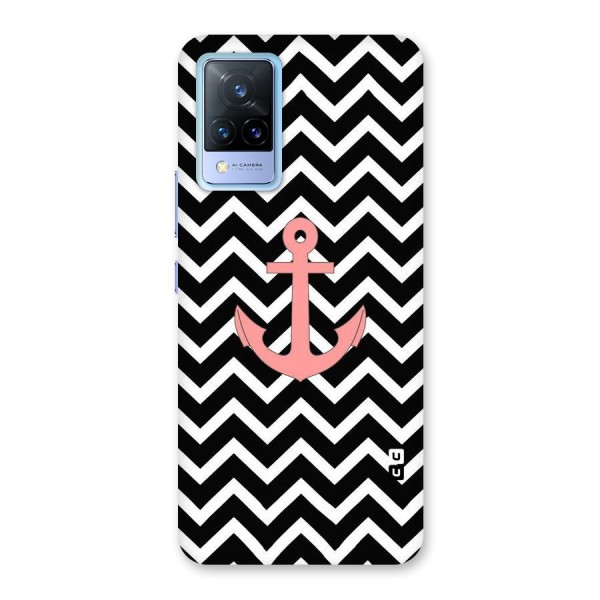 Pink Sailor Back Case for Vivo V21 5G