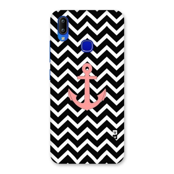 Pink Sailor Back Case for Vivo Y91