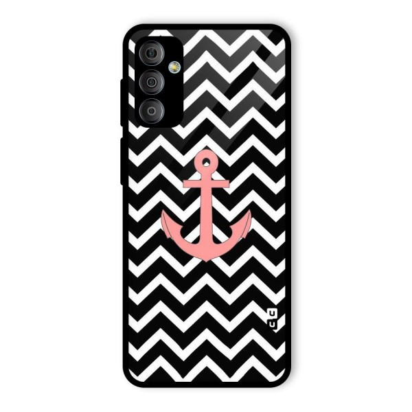 Pink Sailor Glass Back Case for Galaxy F23