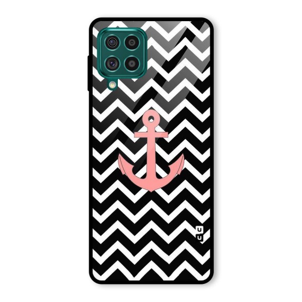 Pink Sailor Glass Back Case for Galaxy F62