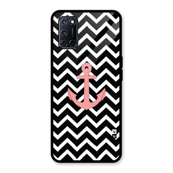 Pink Sailor Glass Back Case for Oppo A52