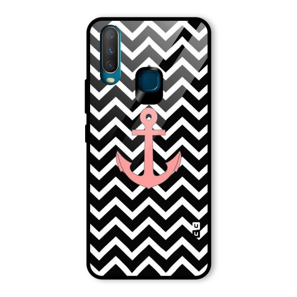 Pink Sailor Glass Back Case for Vivo Y12