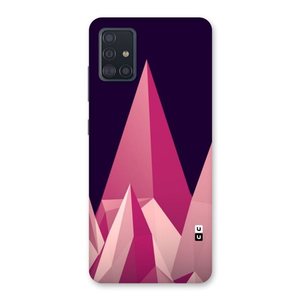 Pink Sharp Back Case for Galaxy A51