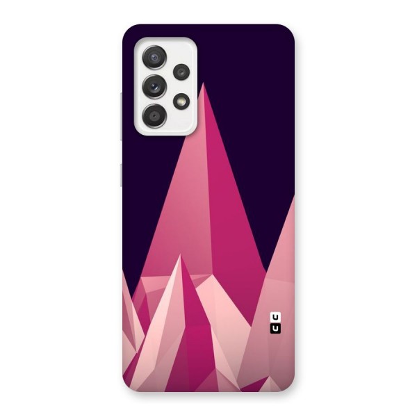 Pink Sharp Back Case for Galaxy A52