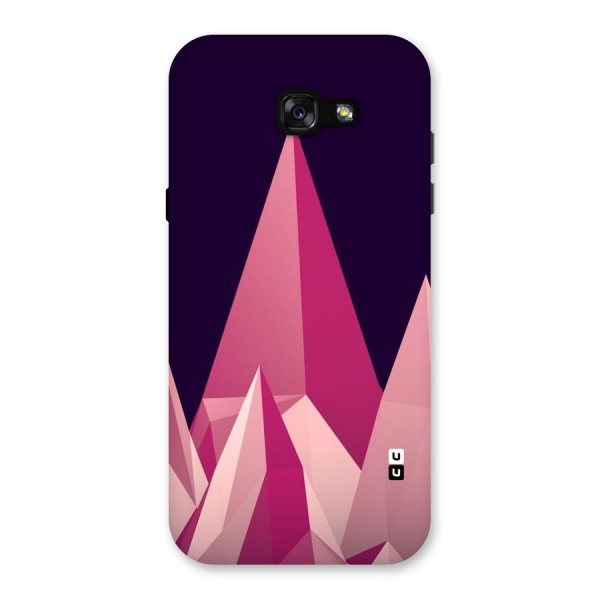 Pink Sharp Back Case for Galaxy A7 (2017)