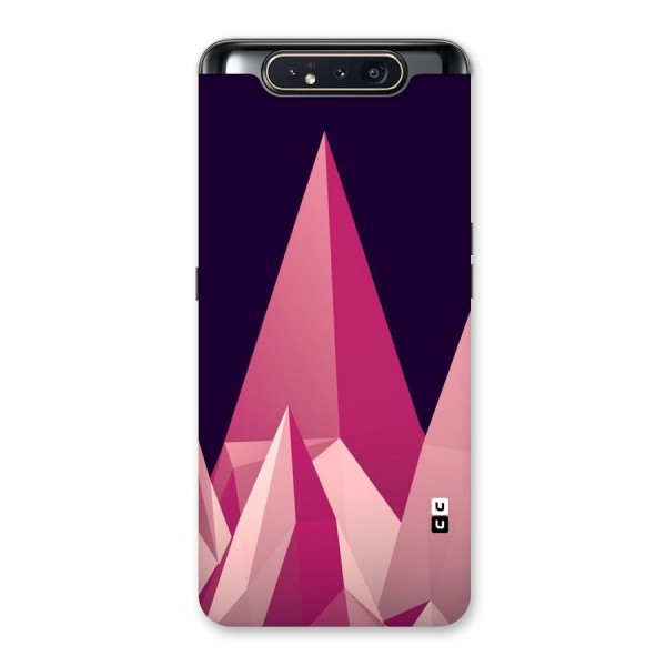 Pink Sharp Back Case for Galaxy A80