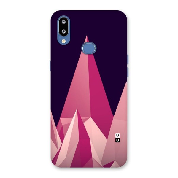 Pink Sharp Back Case for Galaxy M01s