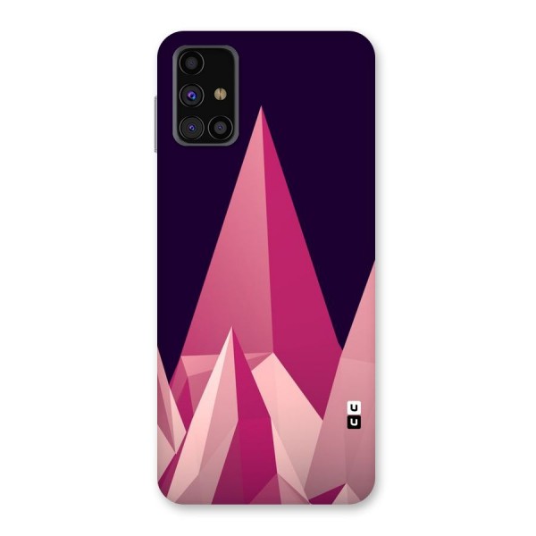 Pink Sharp Back Case for Galaxy M31s