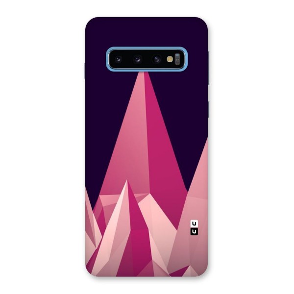 Pink Sharp Back Case for Galaxy S10