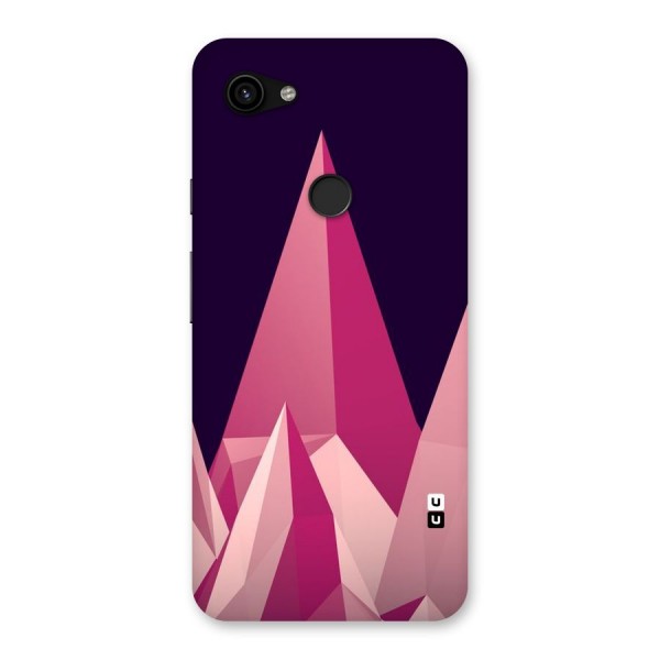 Pink Sharp Back Case for Google Pixel 3a XL