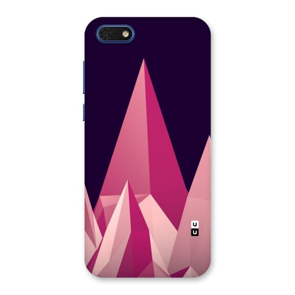 Pink Sharp Back Case for Honor 7s