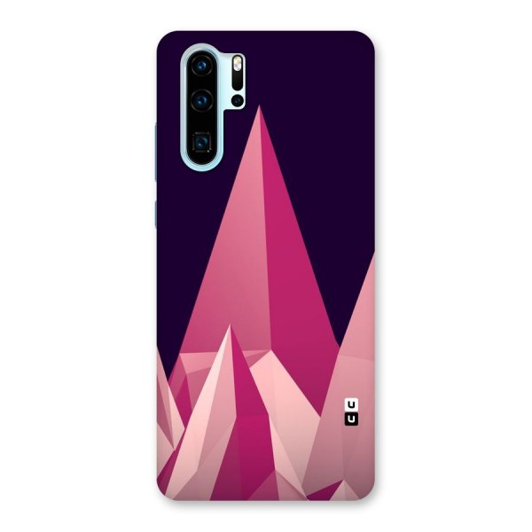 Pink Sharp Back Case for Huawei P30 Pro